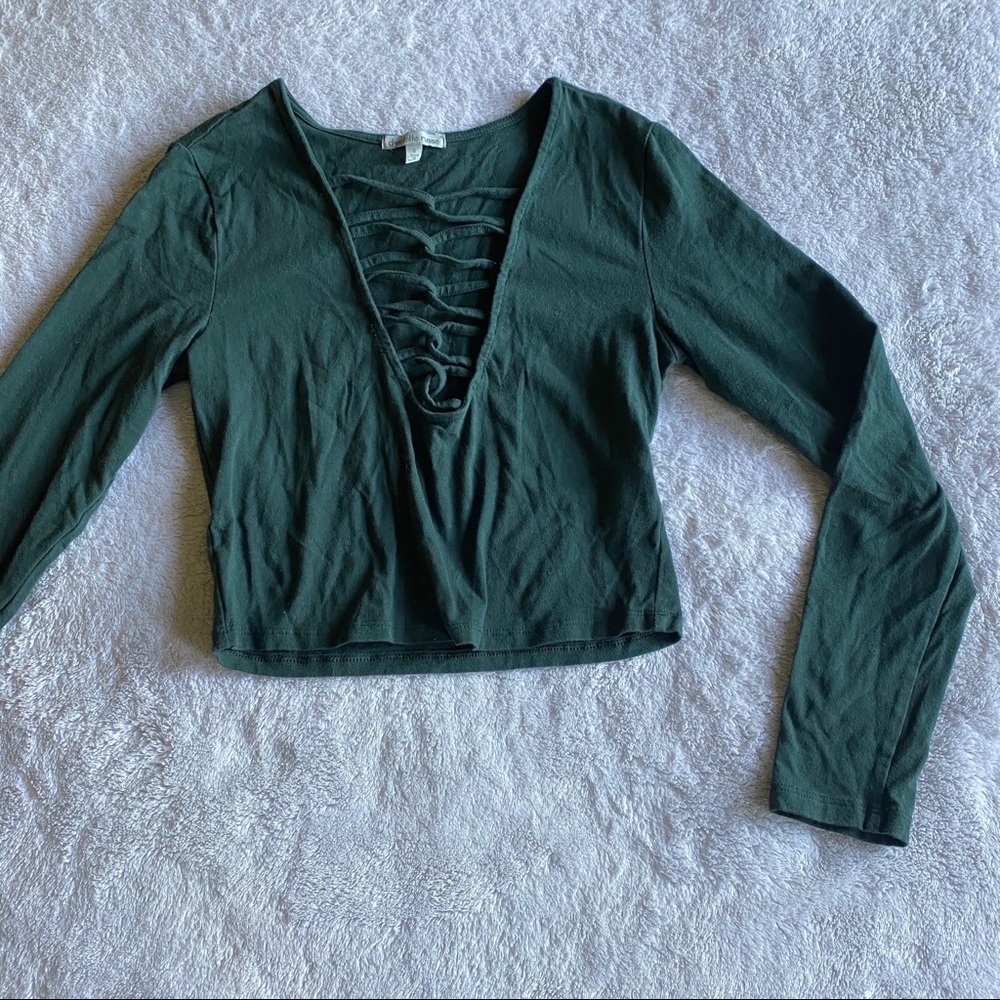 Cropped long sleeve